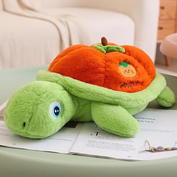 Creatieve kaki schelp schildpad pluche speelgoed gooien kussen kawaii kids meisje speelgoed 80cm 1